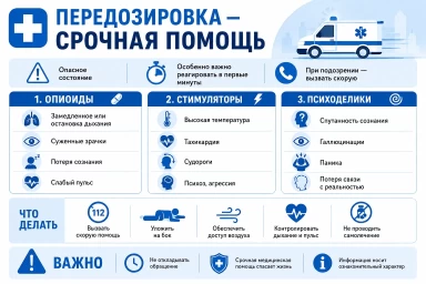 Помощь при передозировке в Рославле