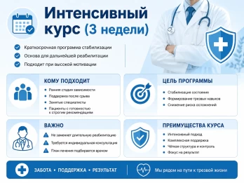 Реабилитация за 21 день в Рославле